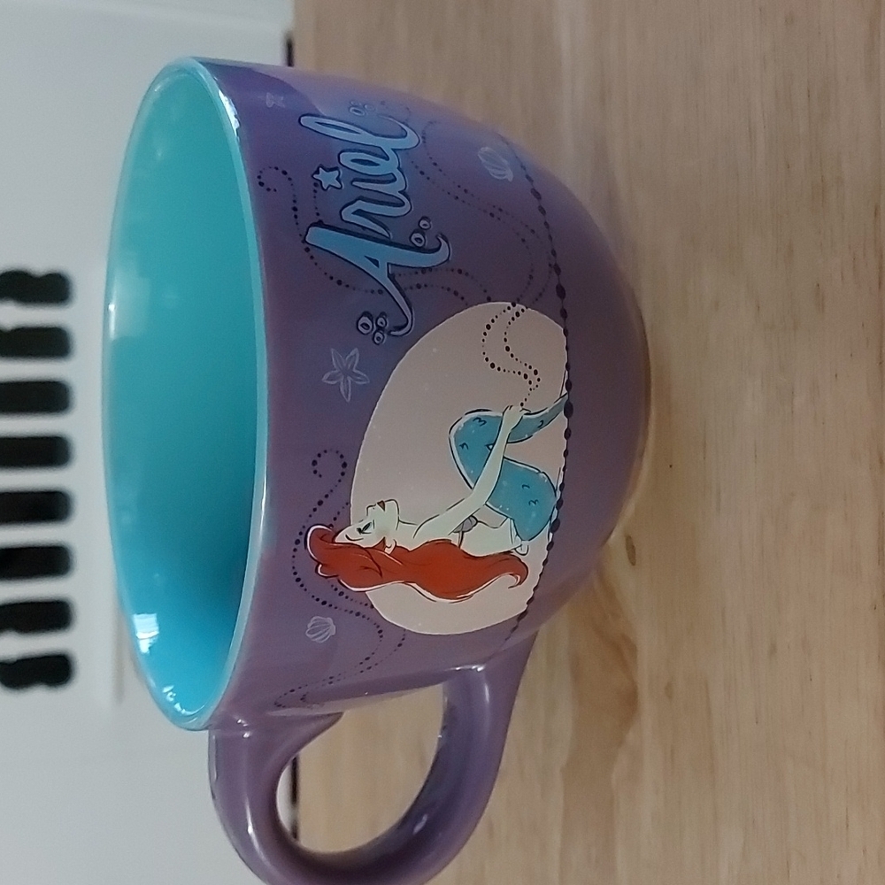 Little Mermaid Silver Buffalo  24oz Mug